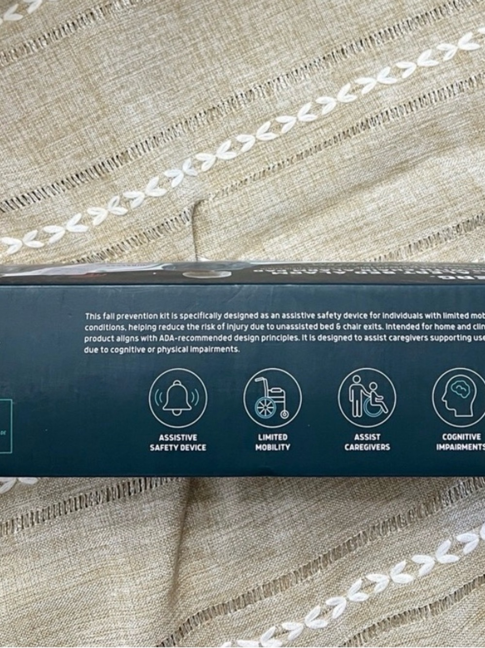 Lunderg Early Alert Bed Alarm System With Wireless Sensor Pad & Monitor New - Picture 6 of 7
